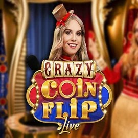 Crazy Coin Flip logo by Evolution at 711 CasinoCrazy Coin Flip