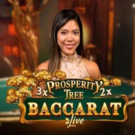 Official Live Casino logo: Prosperity Tree Baccarat by Evolution at 711 Casino