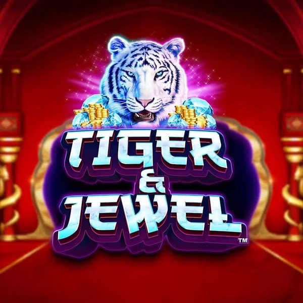 Official Slots logo: Tiger and Jewel by Greentube at 711 Casino